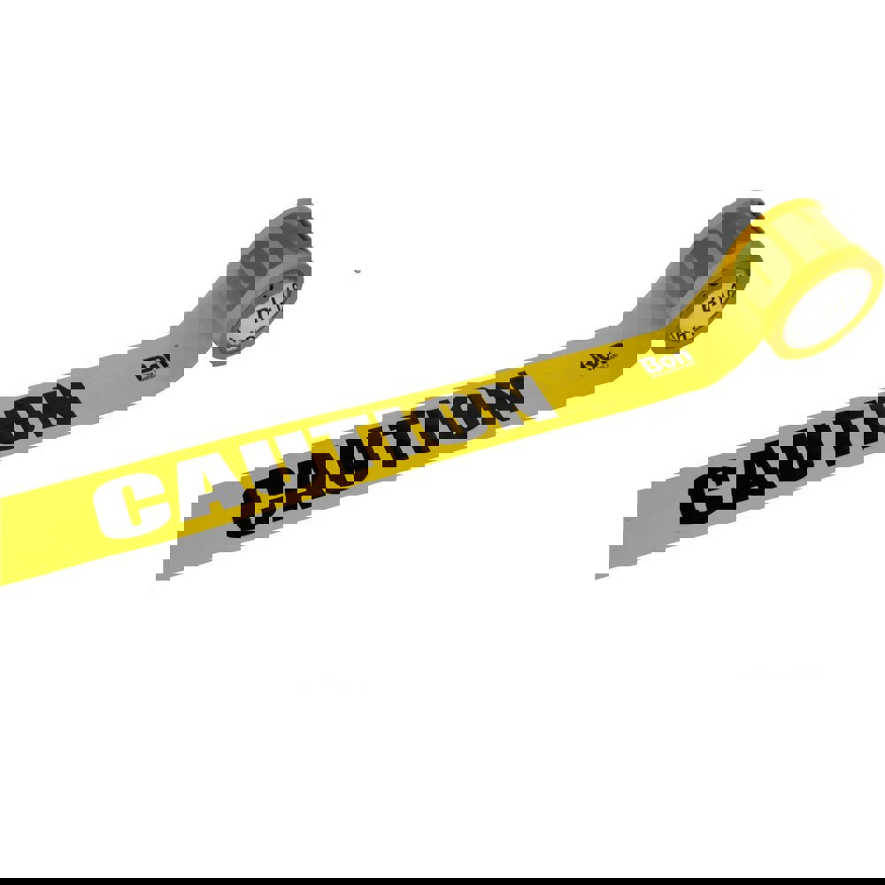 Barricade & Flagging Tape; Legend: Caution ; Material: PVC; Vinyl ; Thickness (mil): 2 ; Overall Length: 1000.00 ; Roll Length (Feet): 1000 ; Color: Yellow